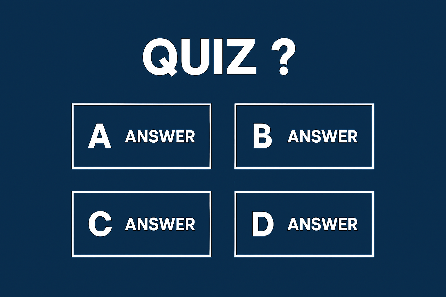 Quiz Game